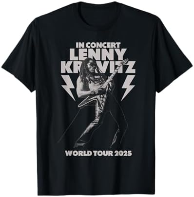 未使用新品 Lenny Kravitz オフィシャルTシャツ XL 現行 Amazon.com: Lenny Kravitz Blue Electric Light Tour 2025 Berlin T